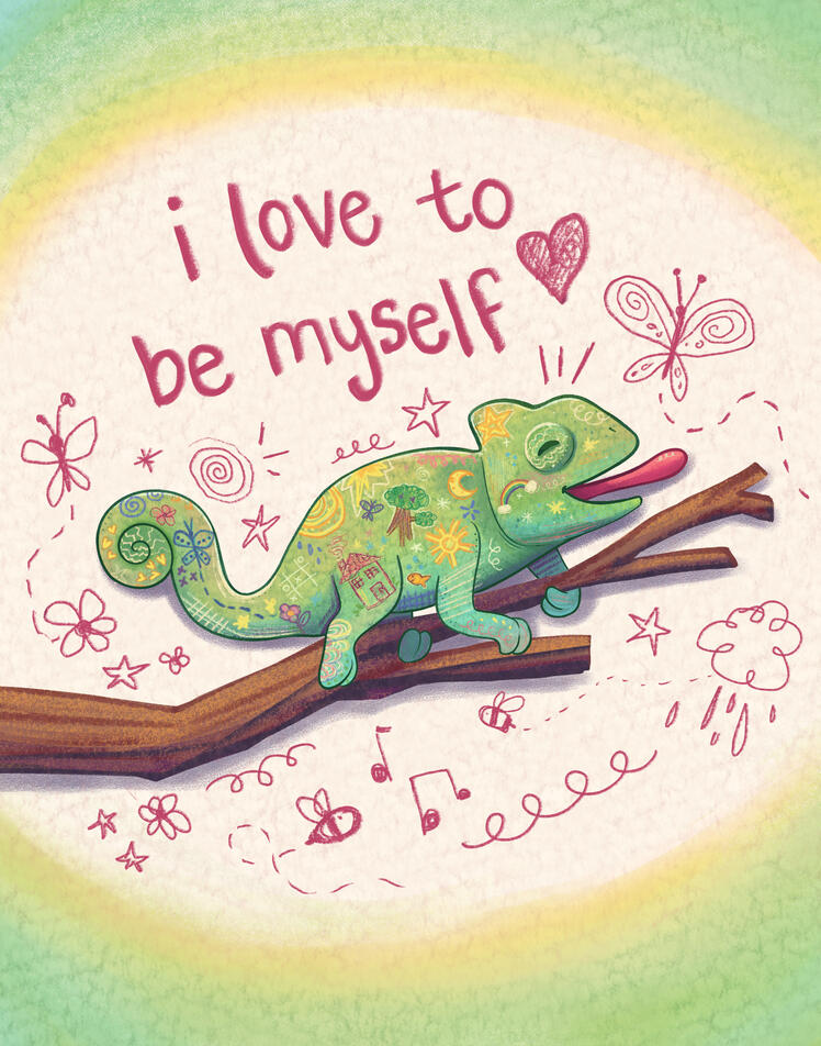 Crayon Chameleon