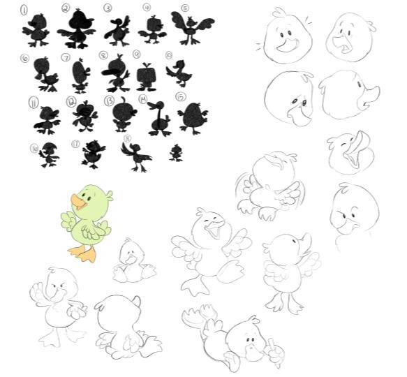 Little Duck Character Ideation